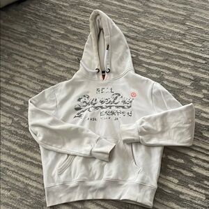 Superdry White Men's Hoodie 2XL